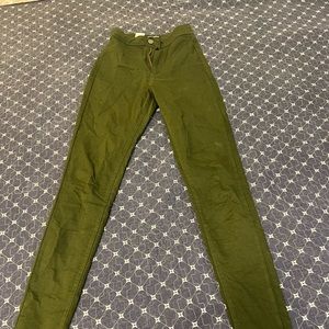 High waist olive green fashion nova jeans Size 0